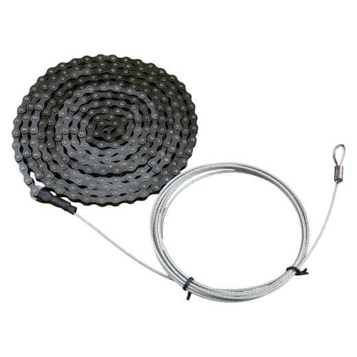 CHAIN AND CABLE KIT, 8'